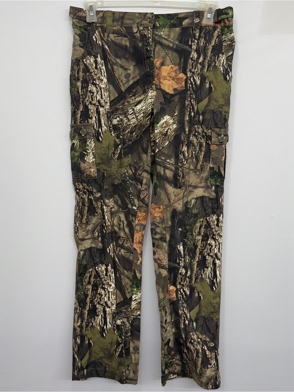 Mossy Oak Cotton Mill Pants Men’s Medium Bottomland Realtree Camo Cargo Hunting